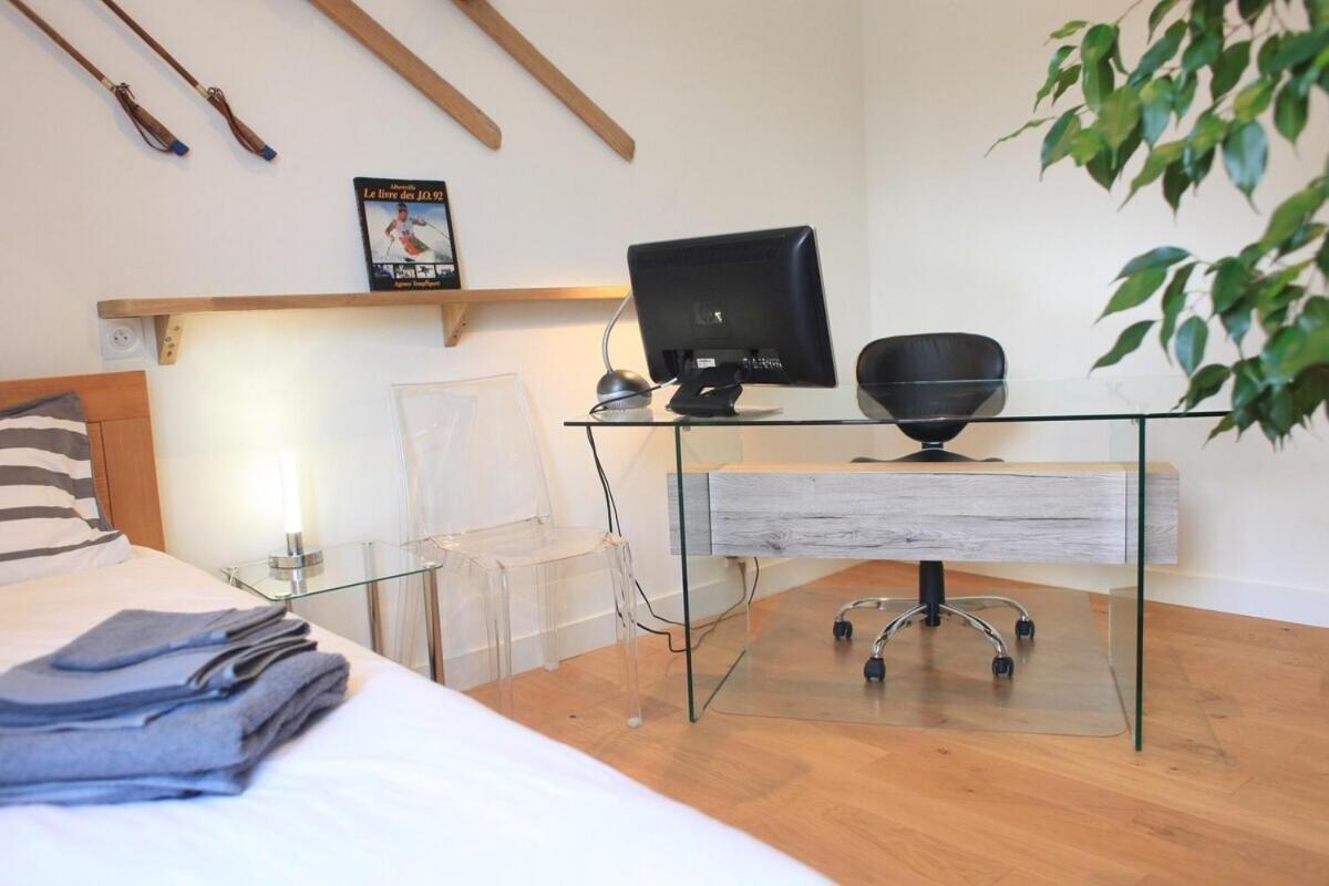 Hotegam Agency, 70 Rue Thiers Championnet, Close Sncf, New & Design, 2 Bedrooms, 1 Office Grenoble Room photo